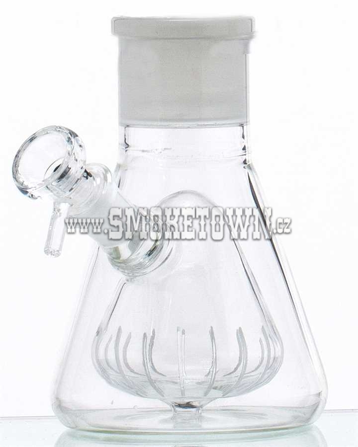 Grace Glass Multipart Bong Small Down Bottle 15cm