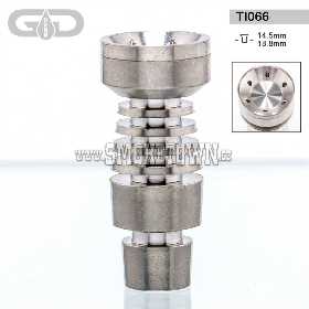 Grace Glass Titanium Domeless Nail SG14xSG18