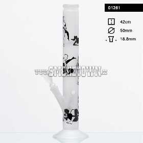 Kamasutra Glass Bong Dim Straight 42cm 2