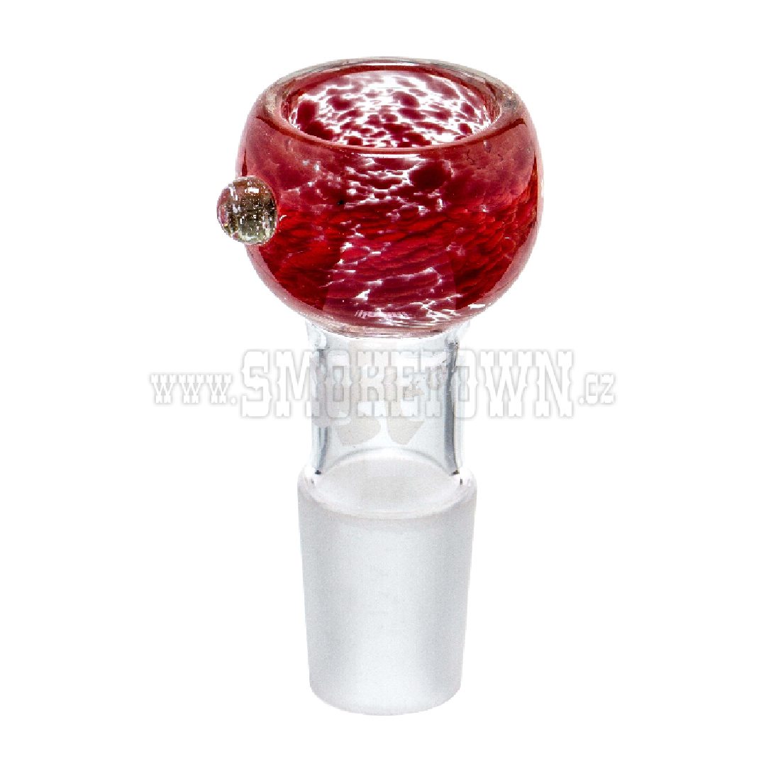 Boost Fumed Glass Bowl - Red- SG 18.8mm