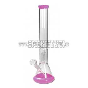 High Quality Glass Icebong 4-Arm Percolator Pink 51cm