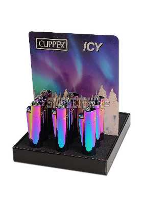 Clipper Steel Lighters - Icy Colors#2