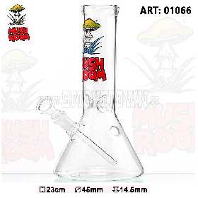 Mushroom Beaker Glass Bong 23cm