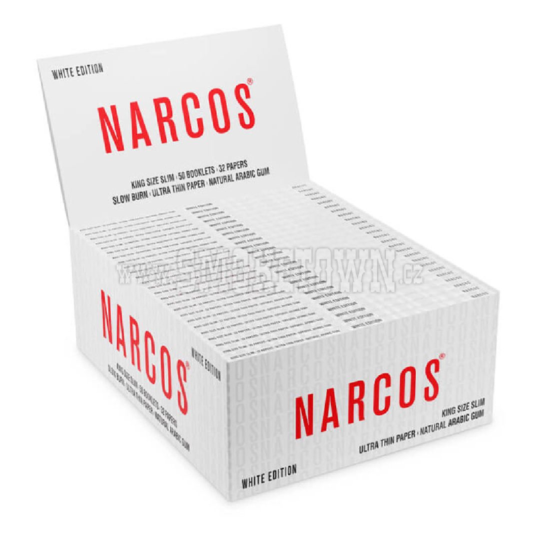 Narcos White Edition King Size Slim