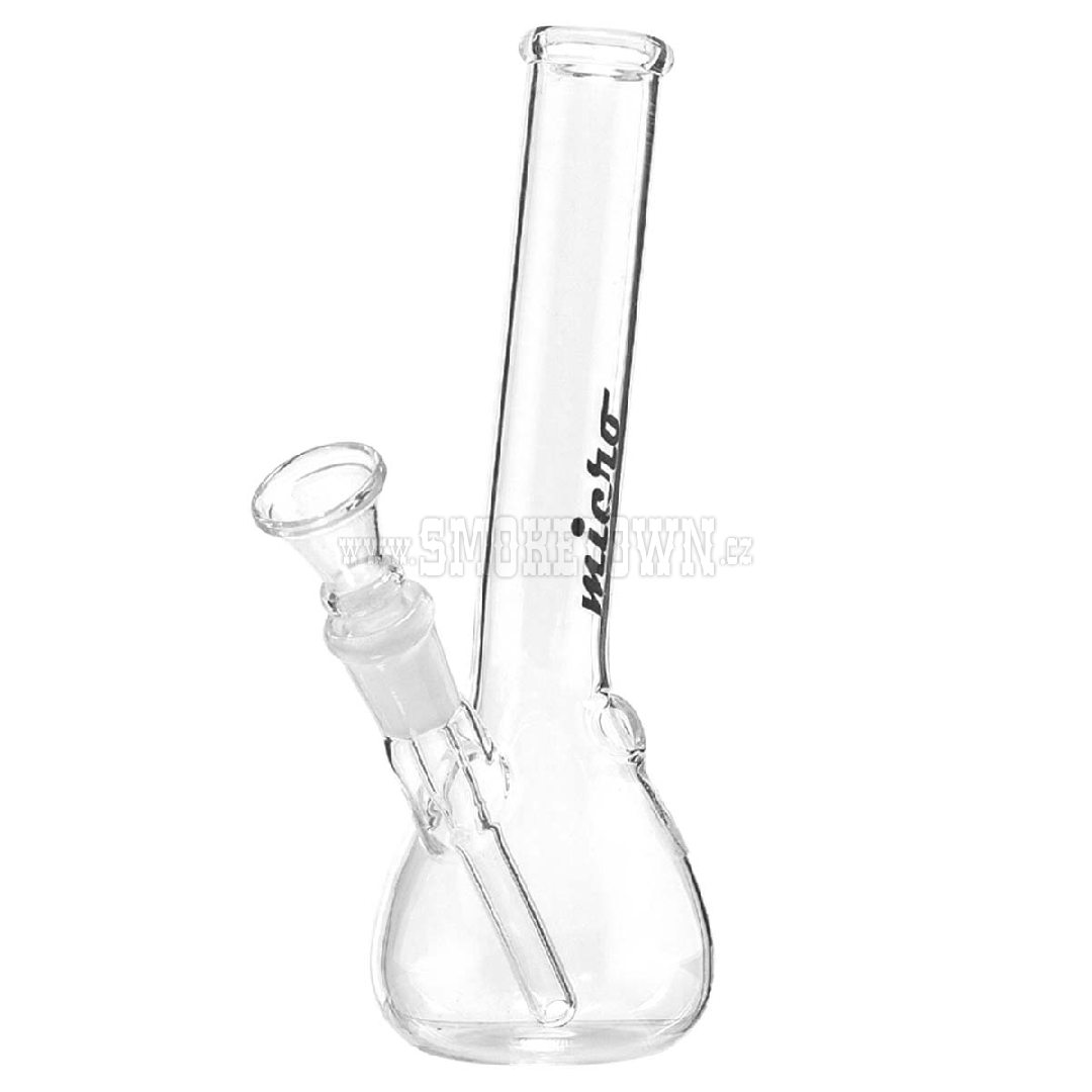 Micro Hangover Glass Bong 16cm 2