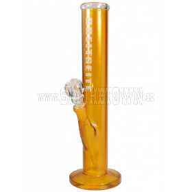 Breitseite Cylinder Bong yellow 35cm