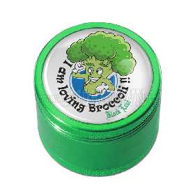 Black Leaf Grinder BROCCOLI 4-part