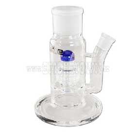 M+M Blaze Bong Base Drumperco blue 20cm