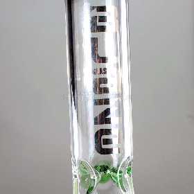 M+M Blaze Bong w Double Inlineslit Diffuser green 56cm 2