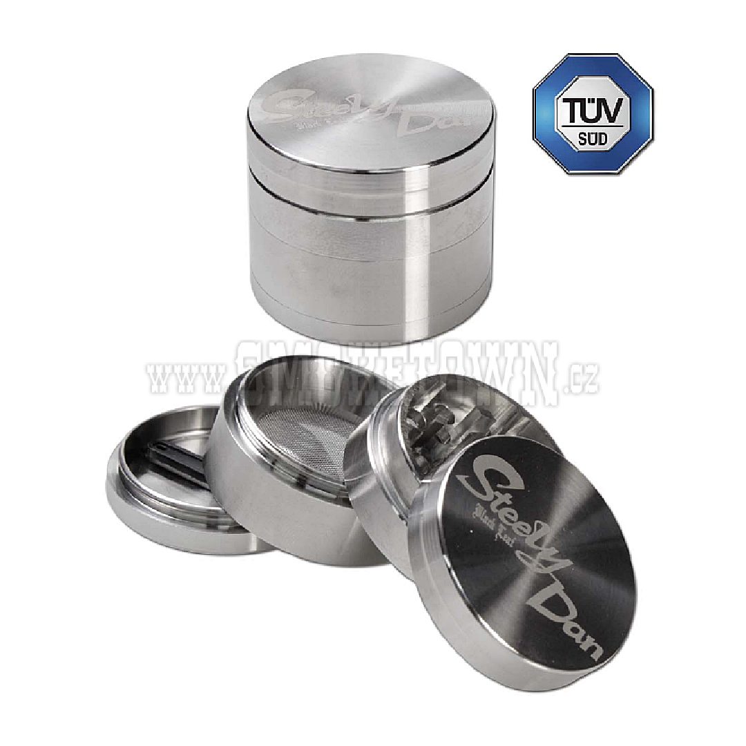 BL Steely Dan Stainless Steel Grinder 4-part