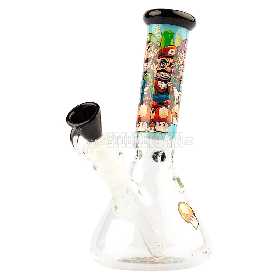 Grace Glass Mushroom Hero Limited Edition Beaker Bong 20cm 2