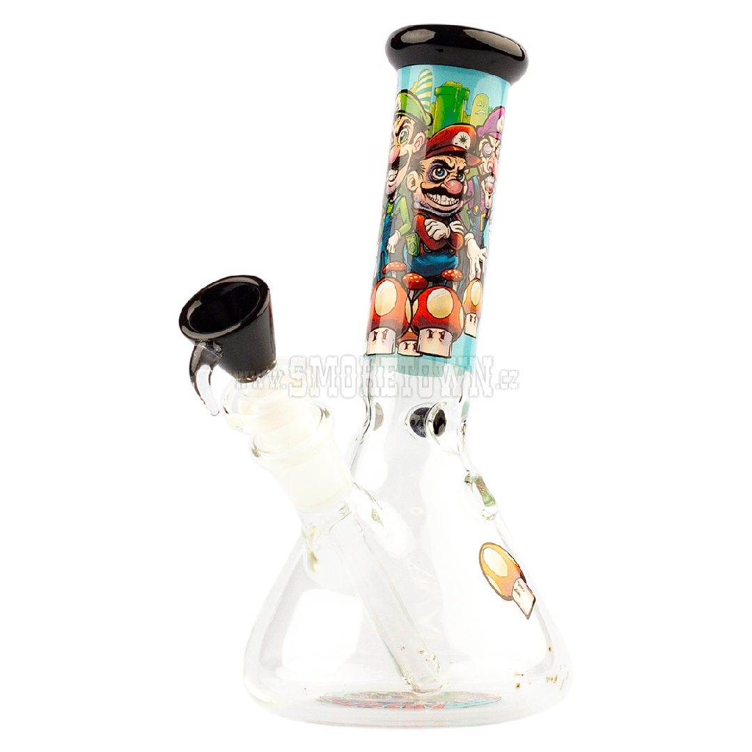 Grace Glass Mushroom Hero Limited Edition Beaker Bong 20cm 2