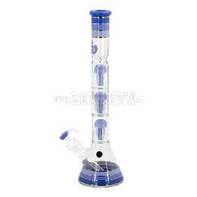 Grace Glass Bong 3x Braker Percoolater Tree Blue 50cm 2