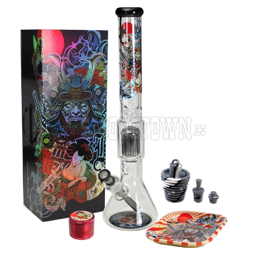 Black Leaf bong box RONIN + GEISHA 49cm