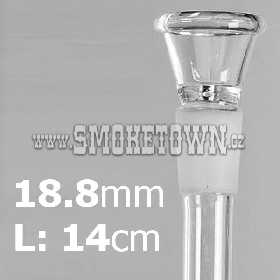 Glass Chillum SG18 14cm #1